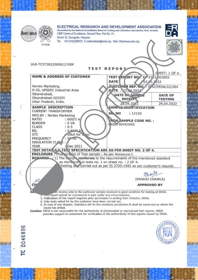 Type test certificate 8